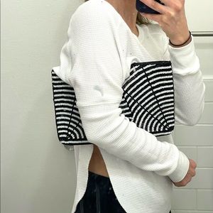 CLUCH // beaded (black& white)
